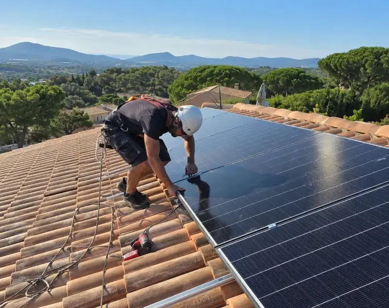 Installateur panneaux solaires Brandérion — pose photovoltaïque sur toiture